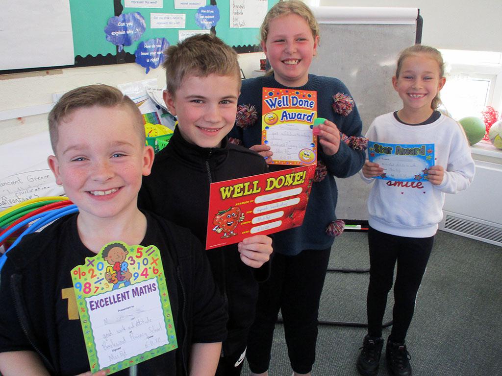 This week's winners