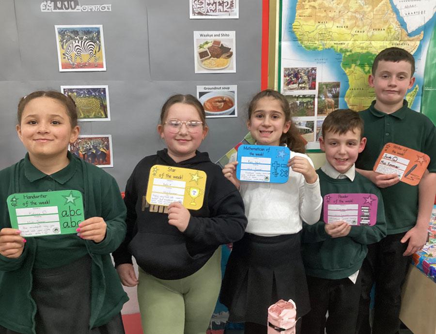 Well done to last week's certificate winners. Excellent work! &#55357&#56842