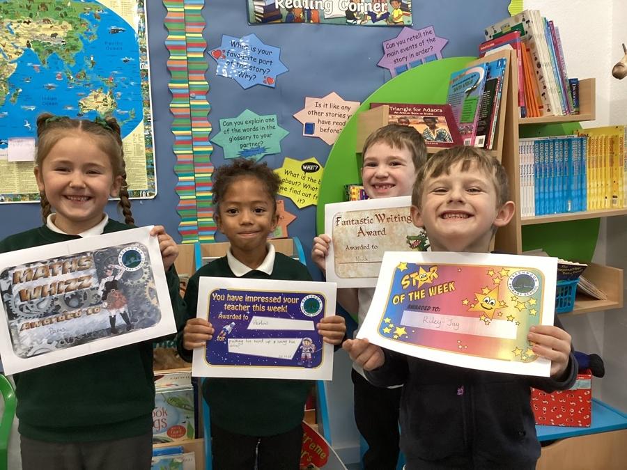 Well done to this week's certificate winners!