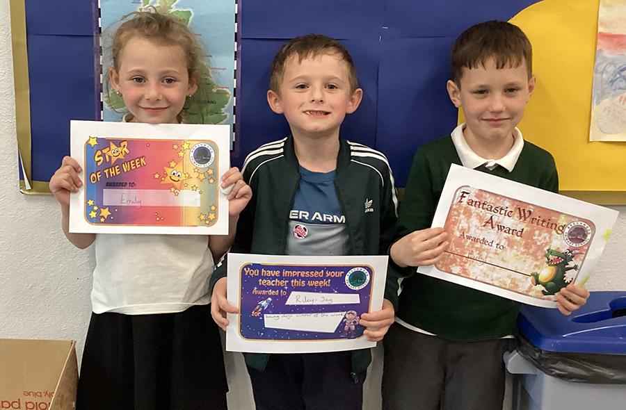 Well done to this week's certificate winners!