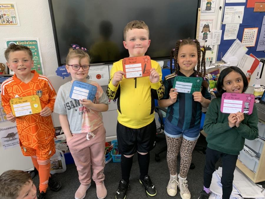 Well done to everyone who got a certificate this week.