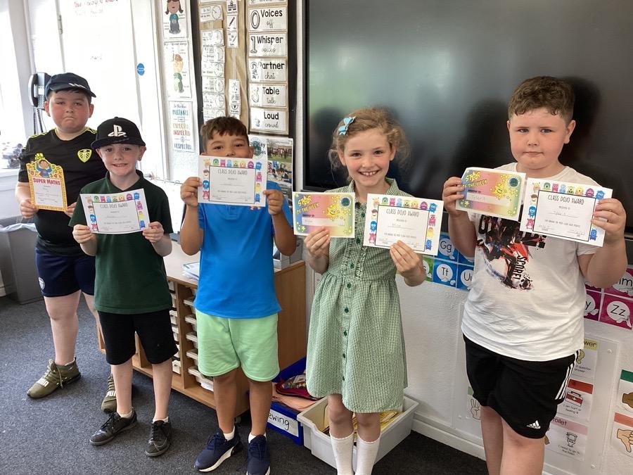 Well done to this week's award winners!