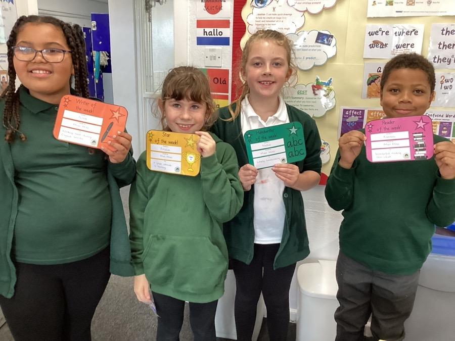 Well done to this week's certificate winners!