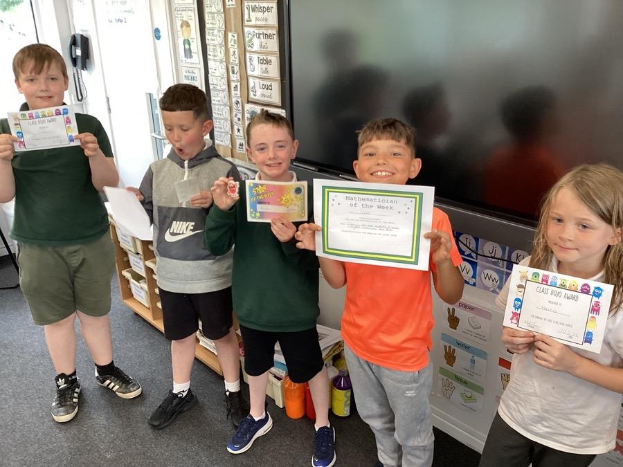 Well done to this week's award winners!