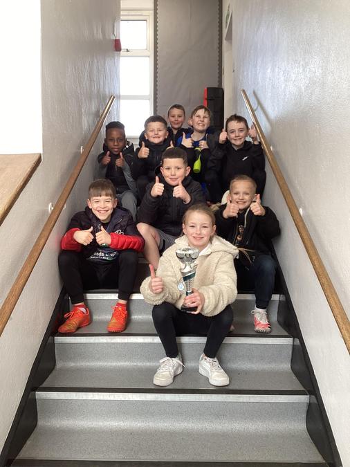 Year 5 rugby champions!
